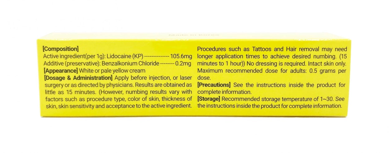 Muchcaine cream 30g (lidocaine 10.56%)
