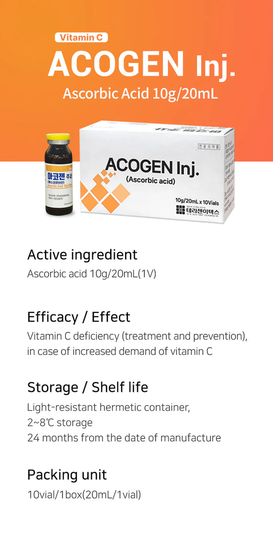 Acogen Inj (vitamin c)
